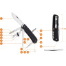 Нож multi-functional RUIKE CRITERION COLLECTION L42-B